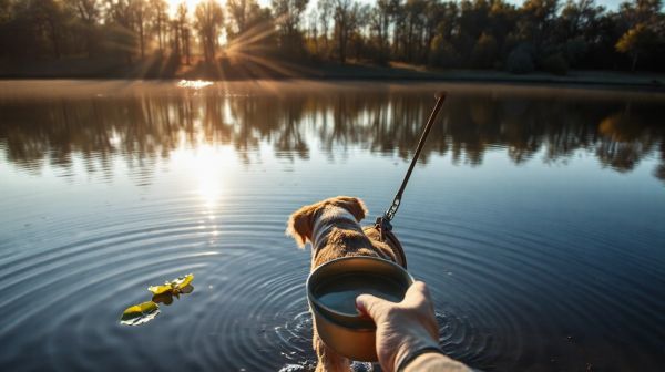 10 astuces pour garder votre chien hydraté lors des sorties